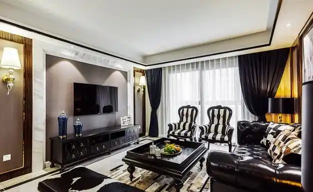 玄关|客厅|沙发|吊顶|厨房|入户门|电视背景墙_网易订阅