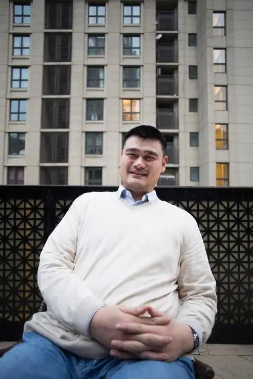 退役后的姚明发福了.