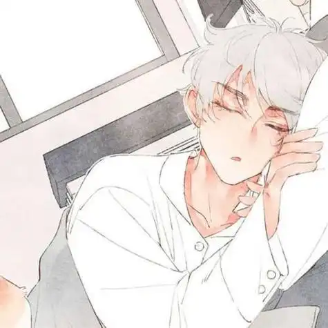 可爱男生侧躺睡觉动漫头像 动漫头像图片大全 -【爱个性】