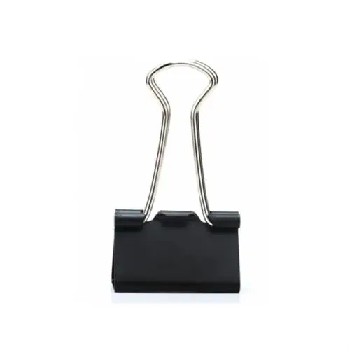 得力8564 48只25mm黑色长尾票夹