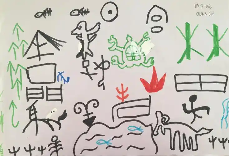 我们的象形文字画