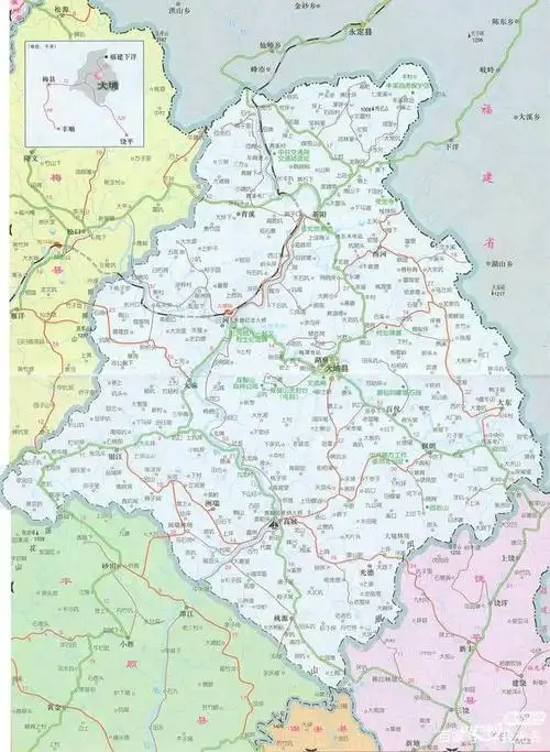 梅州市梅县区各镇人口一览仅一个镇超十万人