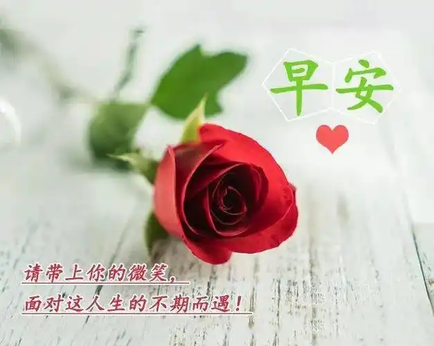 最新早上好特漂亮的动态祝福图片带字秋天温馨的早安问候