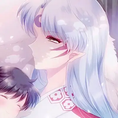 情侣头像杀生丸和玲