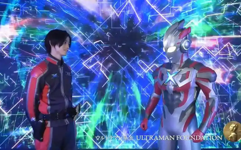 生肉微笑运动超级挑战–奥特曼基金会大空大地艾克斯奥特曼