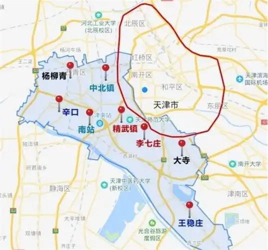 西青买房板块划分