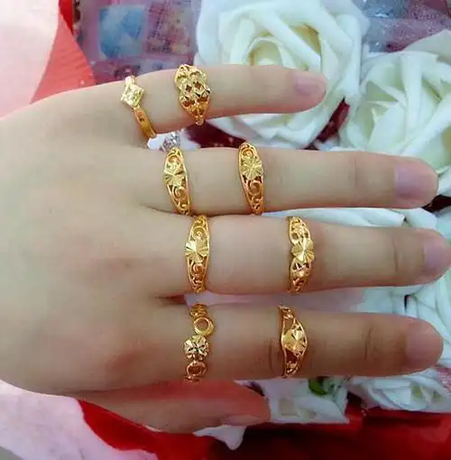 黄金戒指戴左手好还是右手好有人总乱戴难怪戒指发黑掉克数