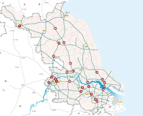 2021年元旦江苏省高速公路出行服务指南来了!