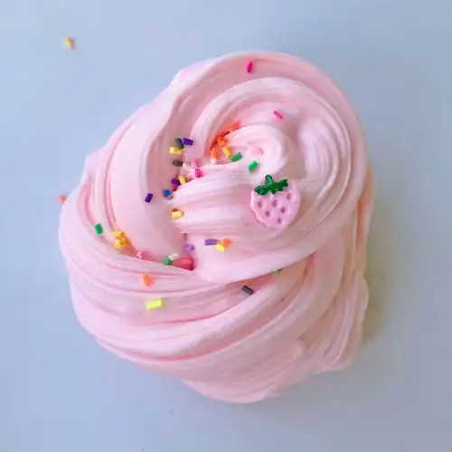 厂家直销越玩越大起泡胶slime拉面泥戳戳泥diy菠萝棉花泥200ml