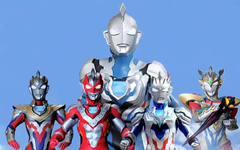 泽塔奥特曼全形态展示