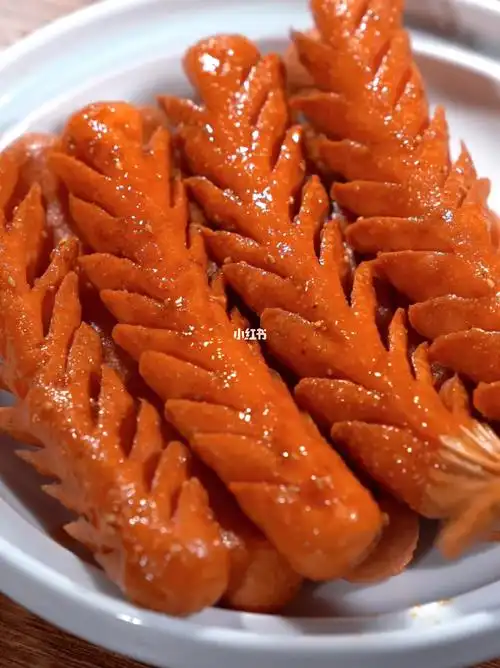 炸淀粉肠满满的童年味道太香了