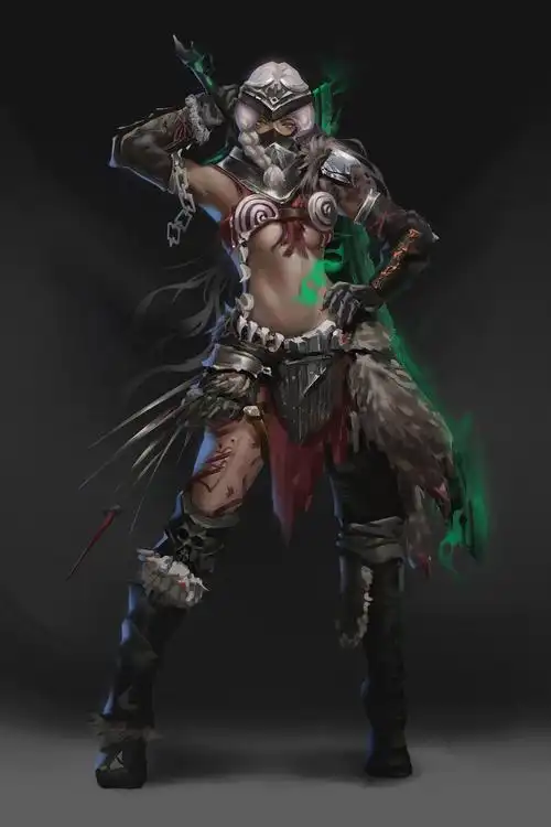 游戏原画设计个人作品集