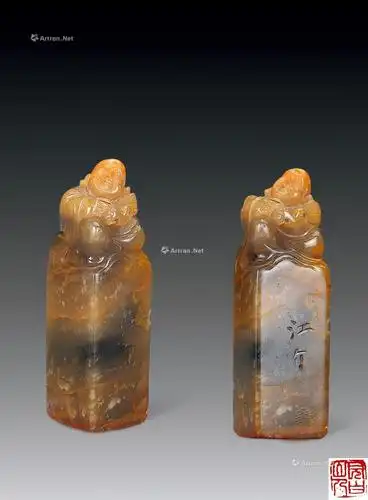 2845江介 寿山冻印章