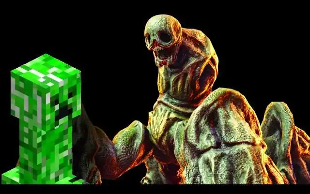 【doom】当苦力怕来到doom里的样子