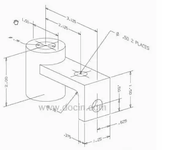 教你绘制cad三维实体图绝对是真材实料