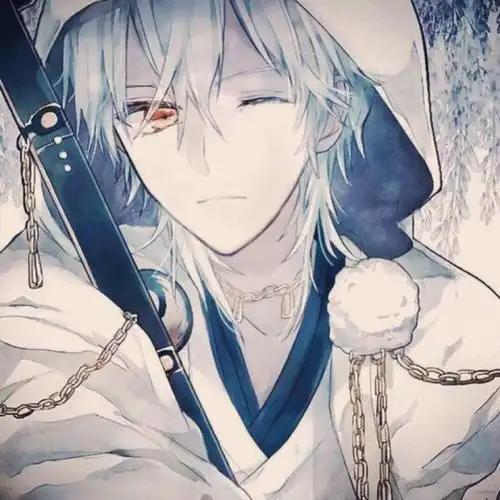 二次元头像帅哥男神白色想知道这是谁求答案啊啊啊