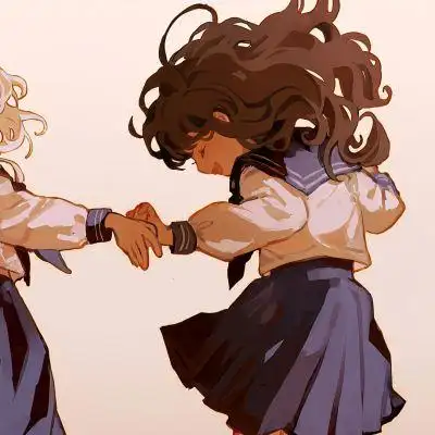 动漫双人神仙闺蜜头像图片