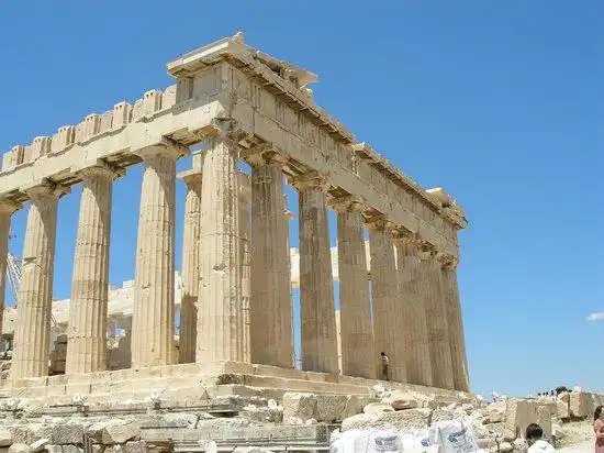 the temple of the virgin goddess, athena the conqueror - picture
