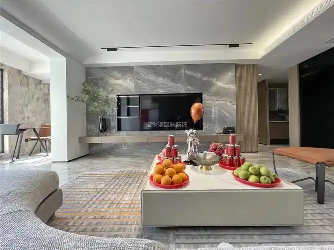 135㎡现代简约套房简约中性轻奢有度