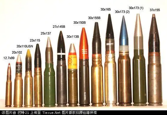 比较子弹,炮弹,导弹外壳材质不同