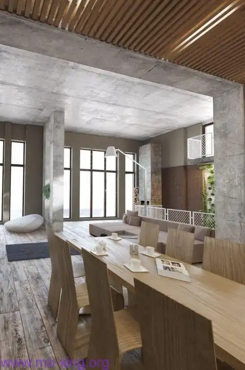 室内建筑,餐桌模型,沙发,书架模型,3d模型