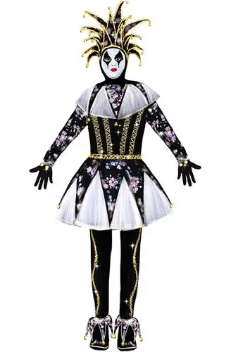 03搜索小丑舞台表演服装设计