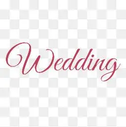 weddingday字体设计