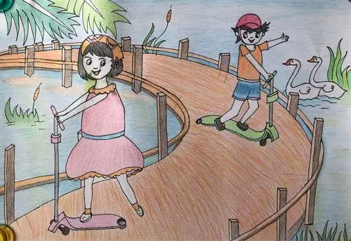 其它 炫彩童年系列绘画比赛获奖作品展 写美篇二年级一等奖