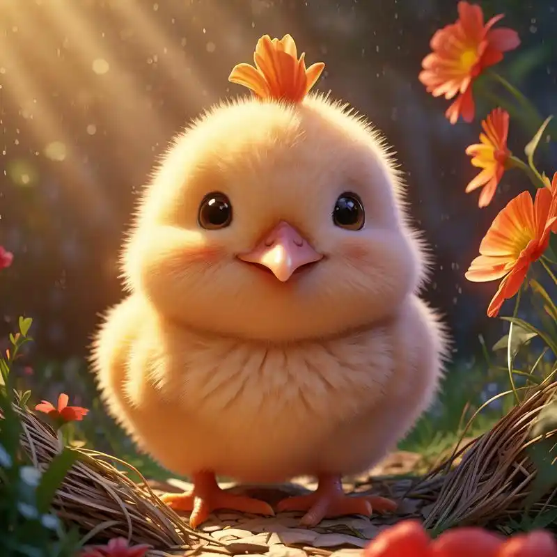 可爱小鸡头像来啦99 太喜欢可可爱爱的小鸡头像啦,每次看到都觉得好