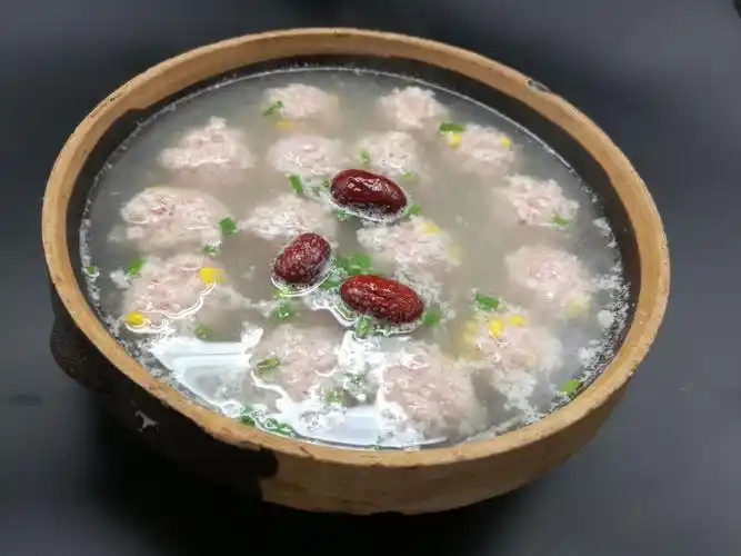 手工肉圆汤