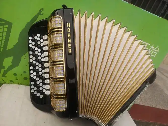 德国原装霍纳82键120贝司四排簧b巴扬手风琴成人老年人初学入门演奏