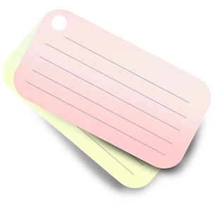 复古纸张便签纸eps矢量图