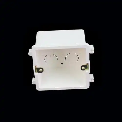 86型暗装底盒开关面板接线盒二联三联拼装通用加厚pvc阻燃下线盒