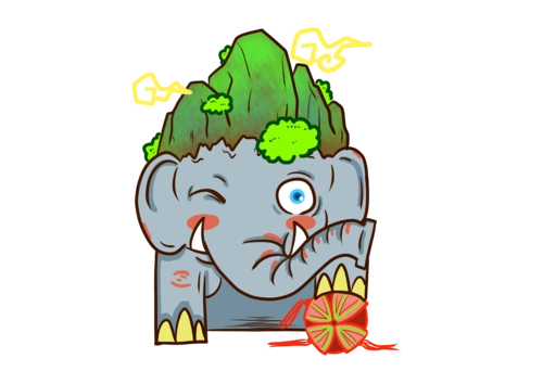 象鼻山吉祥物设计