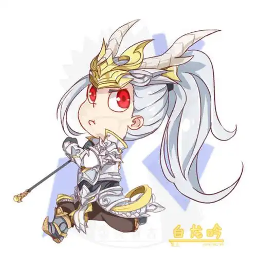 王者荣耀韩信q版图不一样的皮皮信