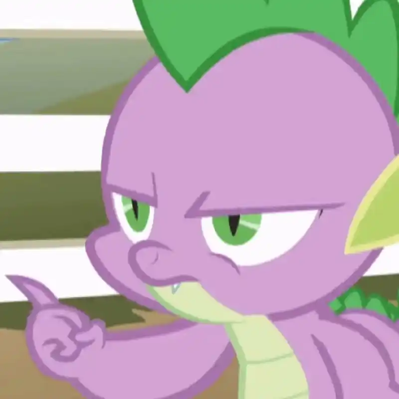 穗龙大头照 超萌穗龙 #小马宝莉# #mlp小马宝莉# #穗龙# #表情包# #头