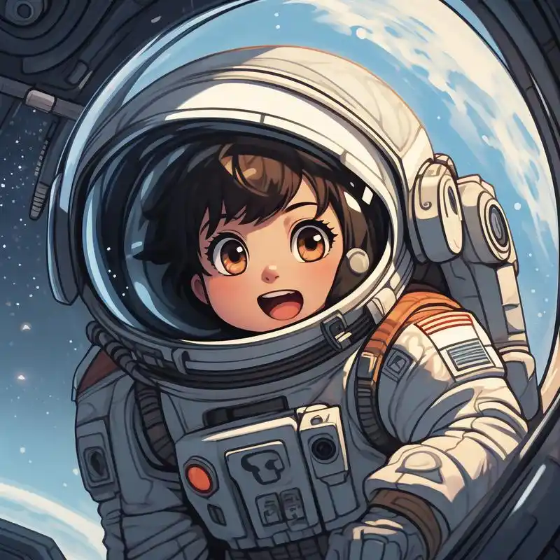 卡通风格头像分享96可爱太空人系列