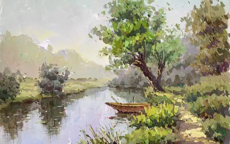 苏大艺术考研高分色彩风景范画