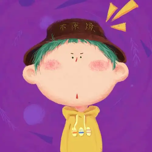 小头像插画大头风格