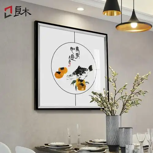 新中式餐厅高端挂画