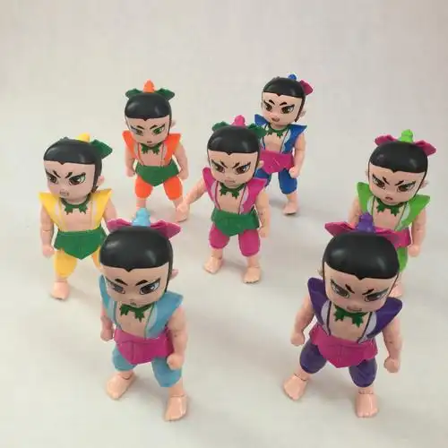 葫芦娃玩具正版动漫葫芦兄弟公仔手脚关节可动玩偶潮玩盲盒