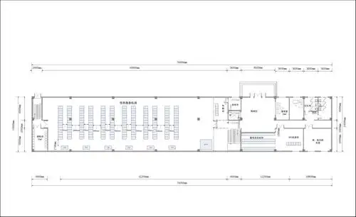 机房平面布置图