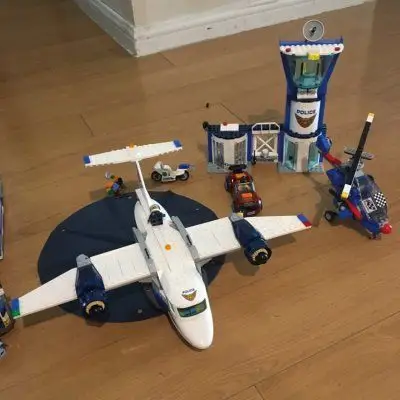 lego乐高city城市系列空中特警基地60210积木玩具
