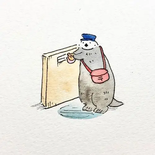 推主ki7iro太太画的海獭很多很多很多图