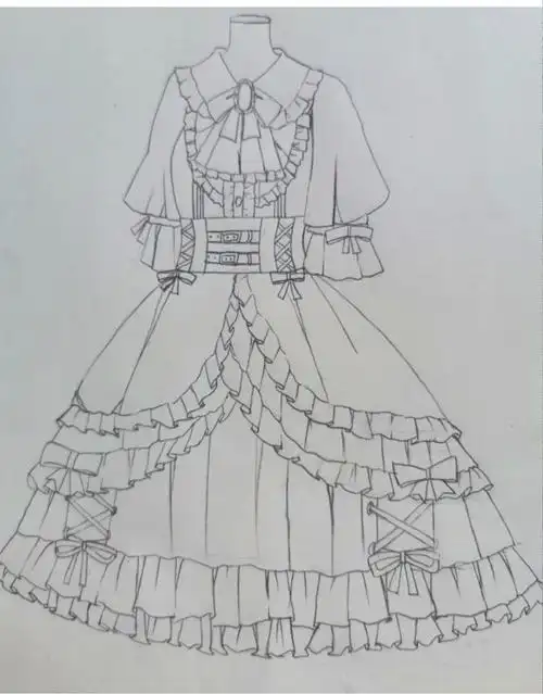 裙子想要的话自己去设计