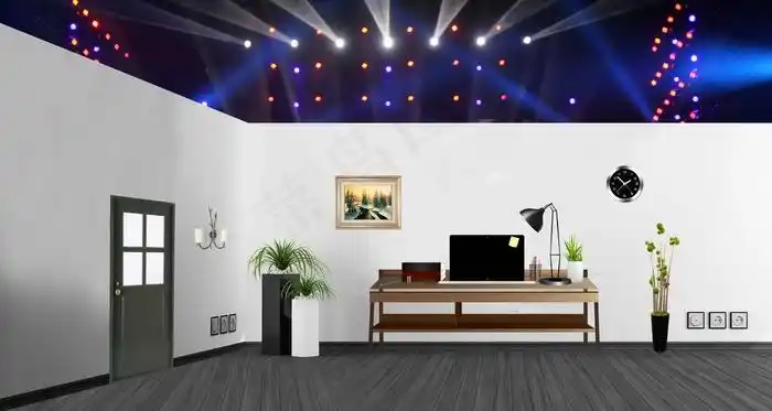 2017年会晚会小品舞台背景图ps8504x4535dpi72psd模版下载