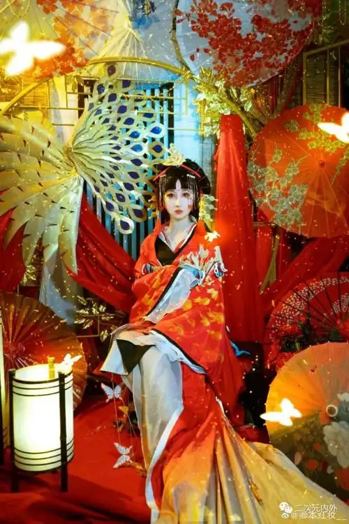 cos正片～《阴阳师》不知火 蝶步韶华