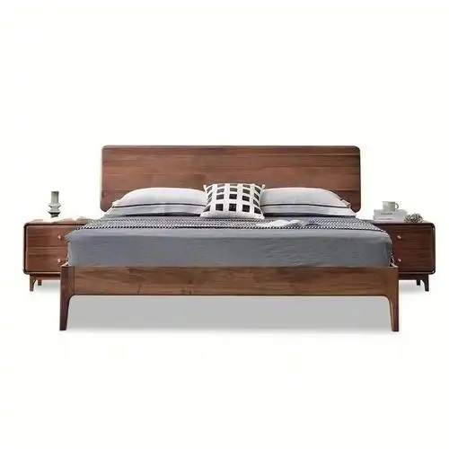 北美黑胡桃大床