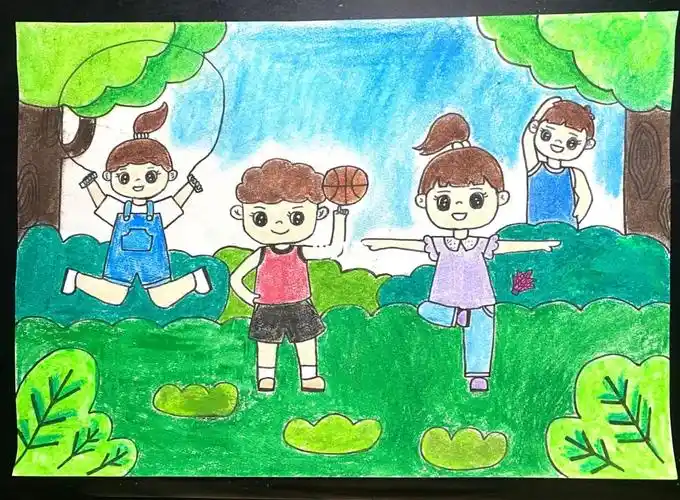 儿童画课外活动