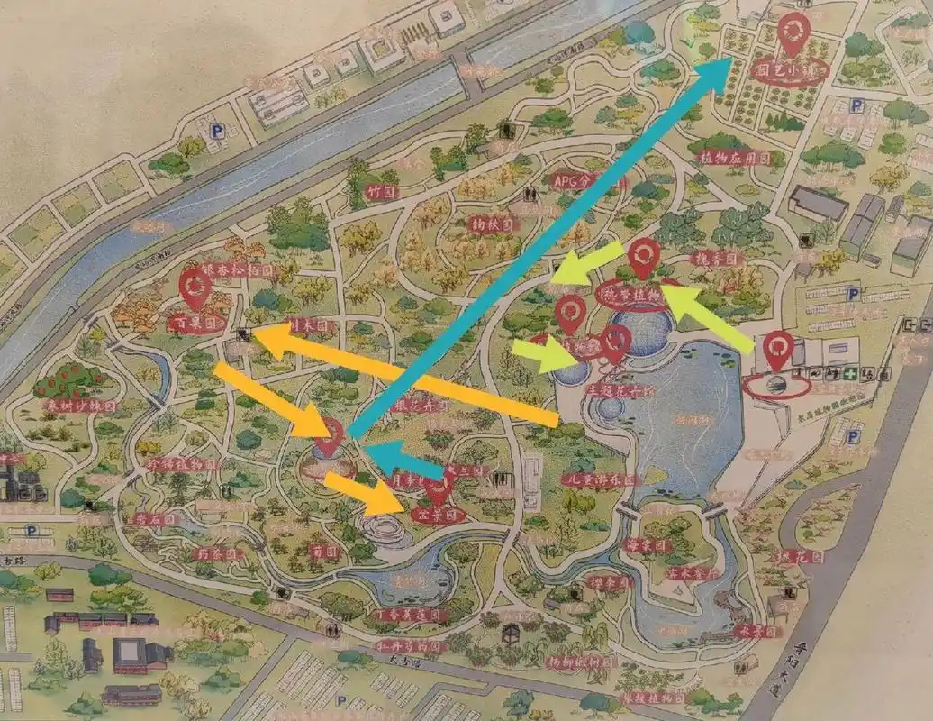 集章在太原——太原植物园集章打卡详细攻略 太原植物园盖章集章打卡